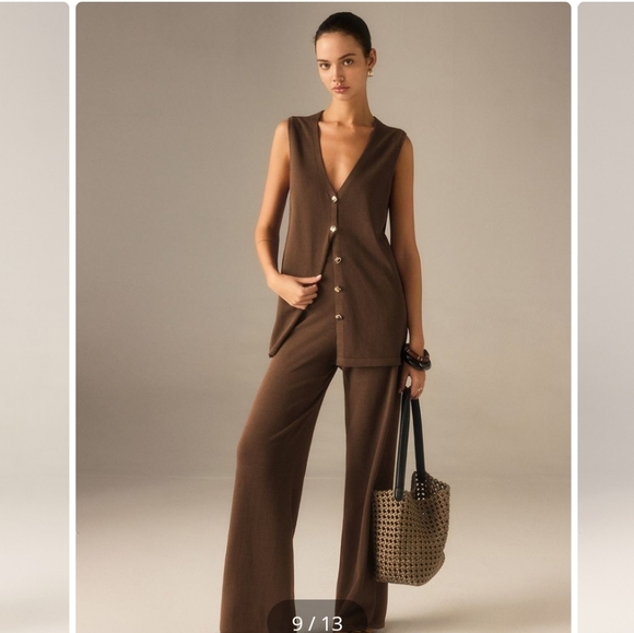 Commense Pants - Commense Elegant Brown Women's Jumpsuit